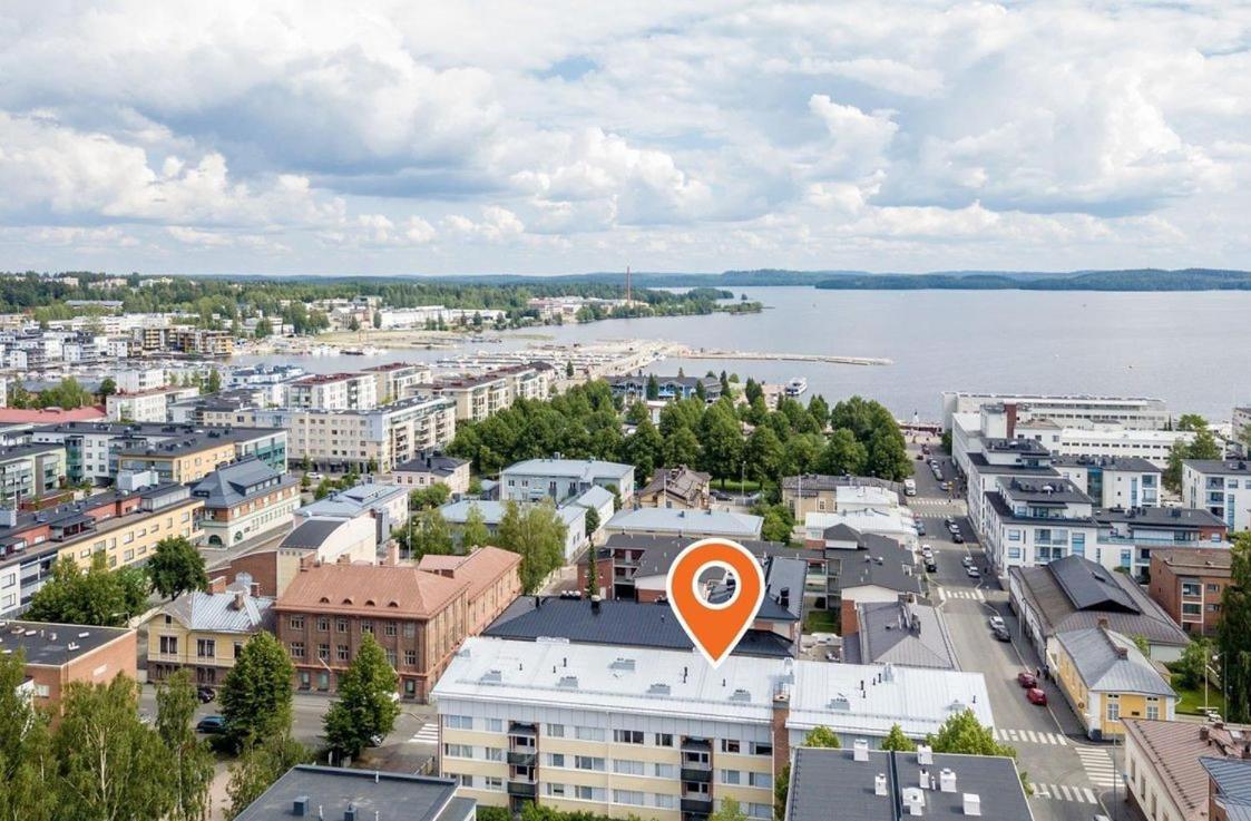 City Apartment Snellmaninkatu 22 B, Ilmainen Kadunvarsipysaekoeinti Kuopio Eksteriør billede